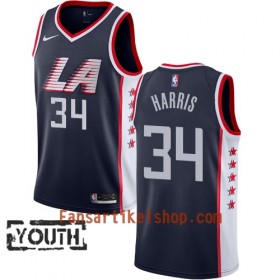 Los Angeles Clippers Trikot Tobias Harris 34 2018-19 Nike City Edition Navy Swingman - Kinder